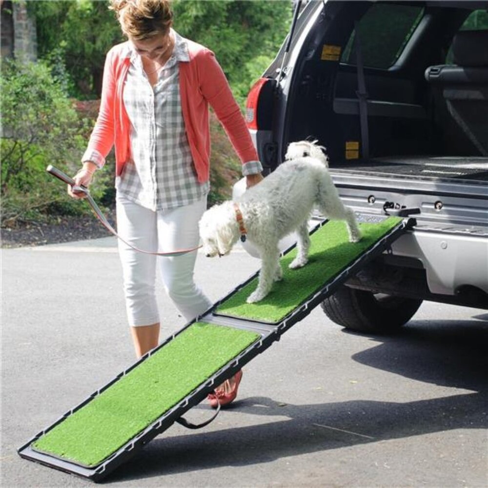 Natural Step Ramp for Vehicles, 72 Inch - Picture 3 of 4